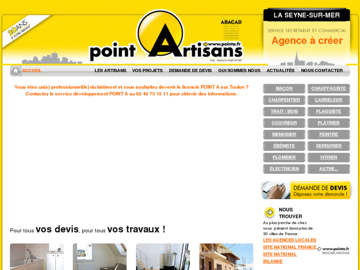 www.point-artisans-laseynesurmer.com