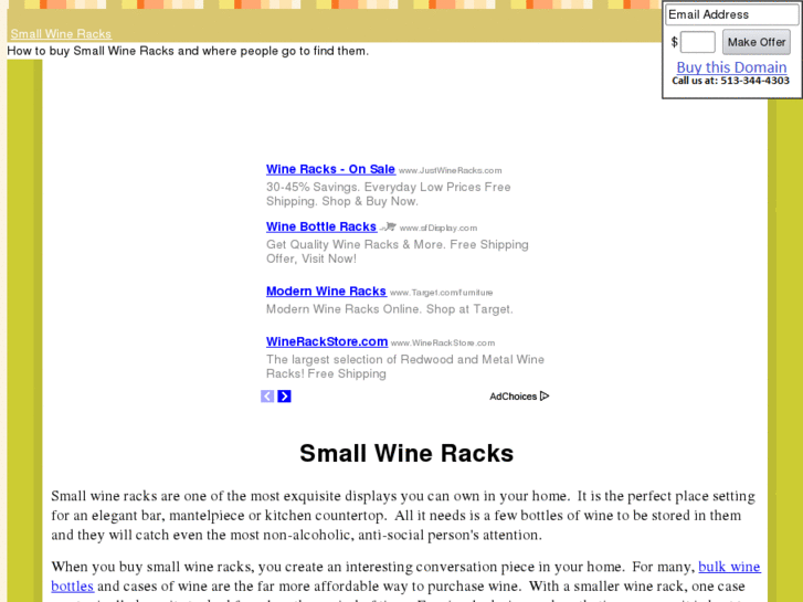 www.smallwineracks.com