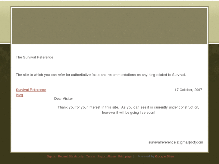 www.survivalreference.info