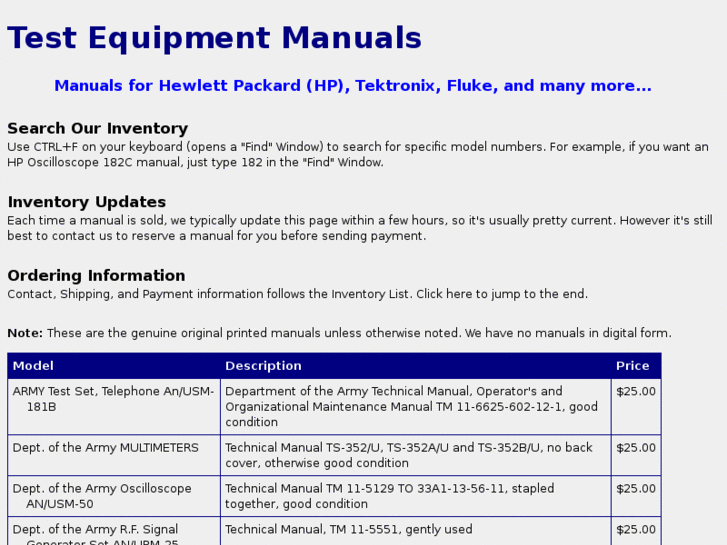 www.test-equipment-manuals.com