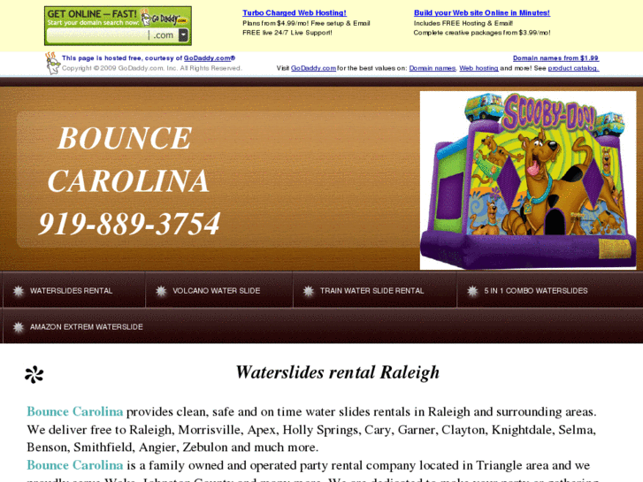 www.waterslidesrentalraleigh.com