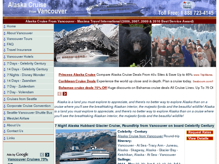 www.alaskacruisefromvancouver.com