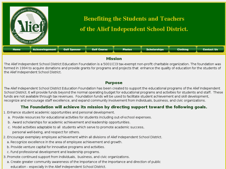 www.aliefeducationfoundation.org