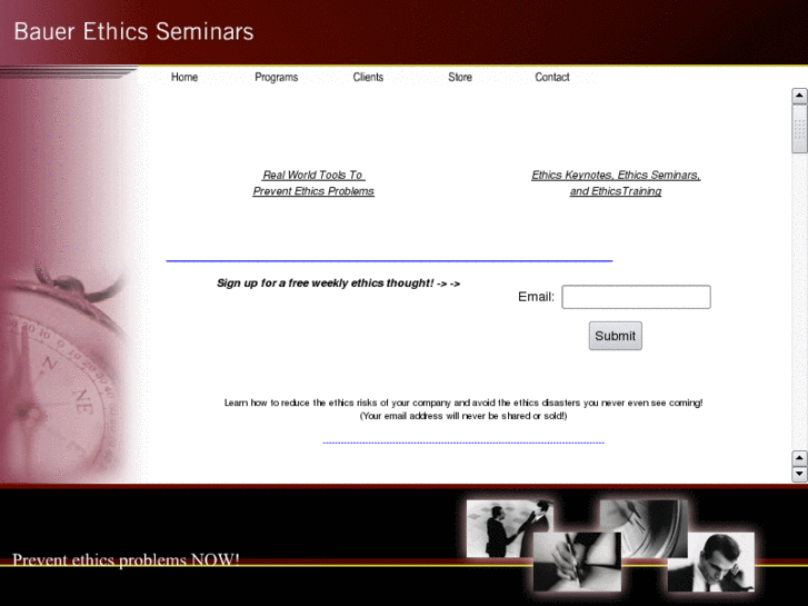 www.bauerethicsseminars.com