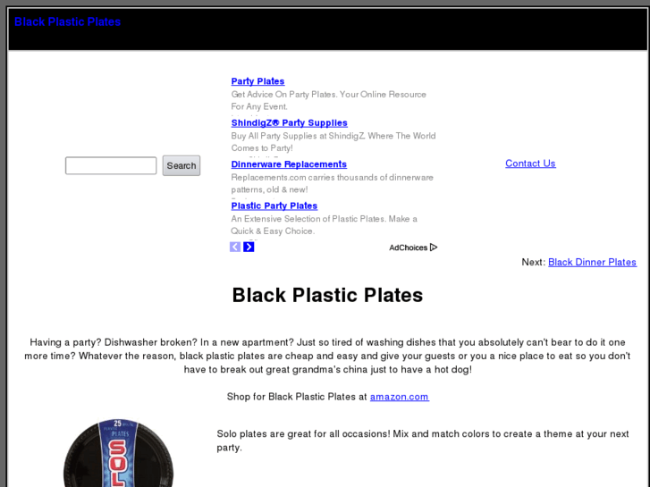 www.blackplasticplates.com