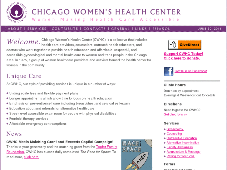 www.chicagowomenshealthcenter.org