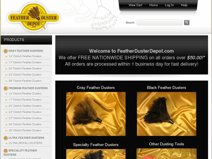 www.featherdusterdepot.com