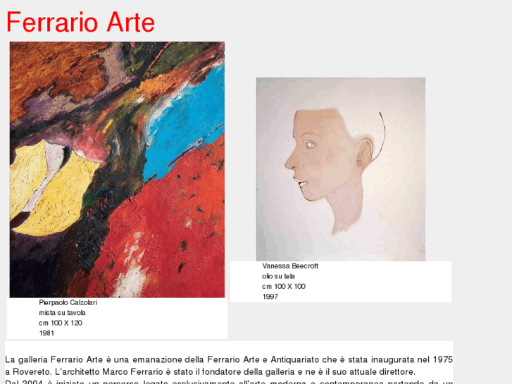 www.ferrarioarte.com