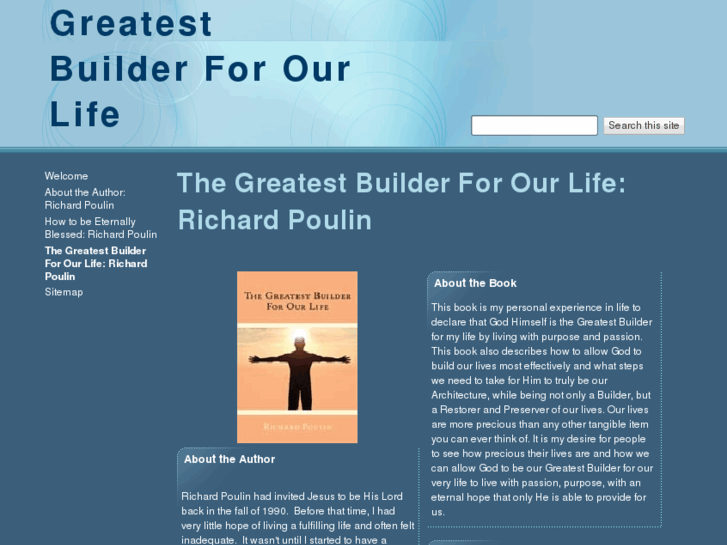 www.greatestbuilderforourlife.com