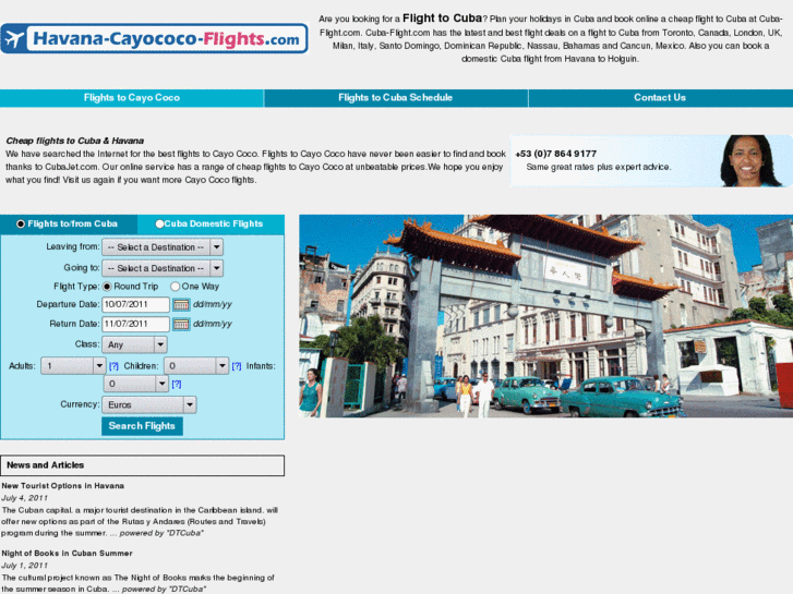 www.havana-cayococo-flights.com