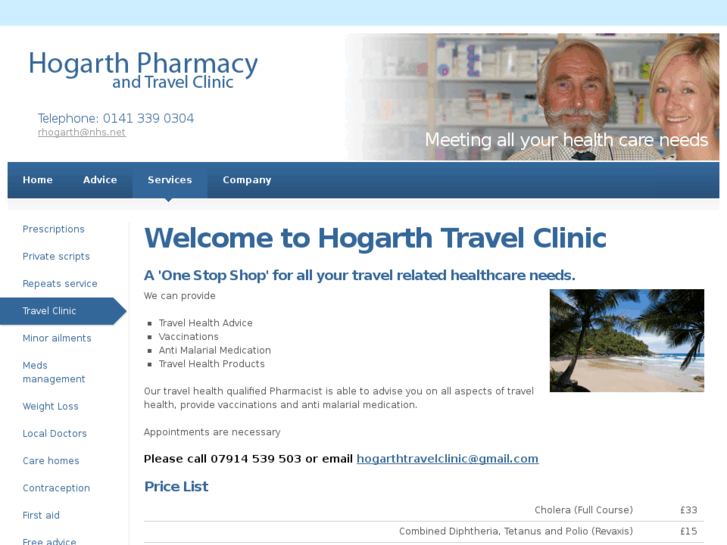 www.hogarthtravelclinic.com