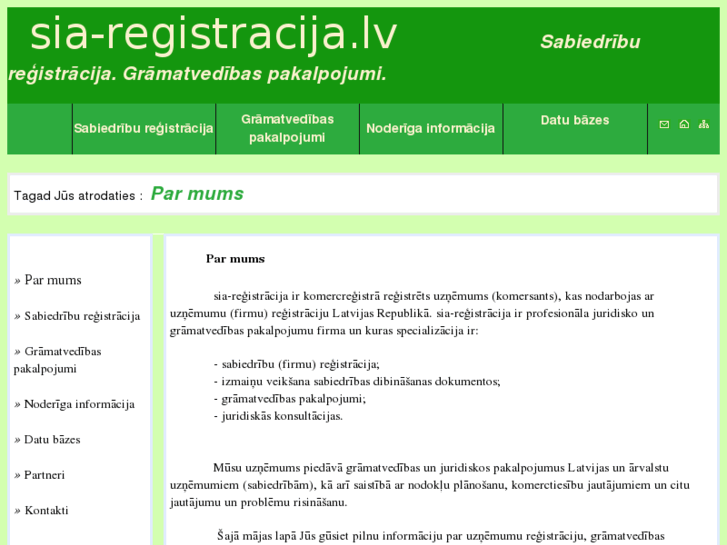 www.sia-registracija.lv