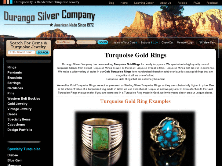 www.turquoisegoldring.com