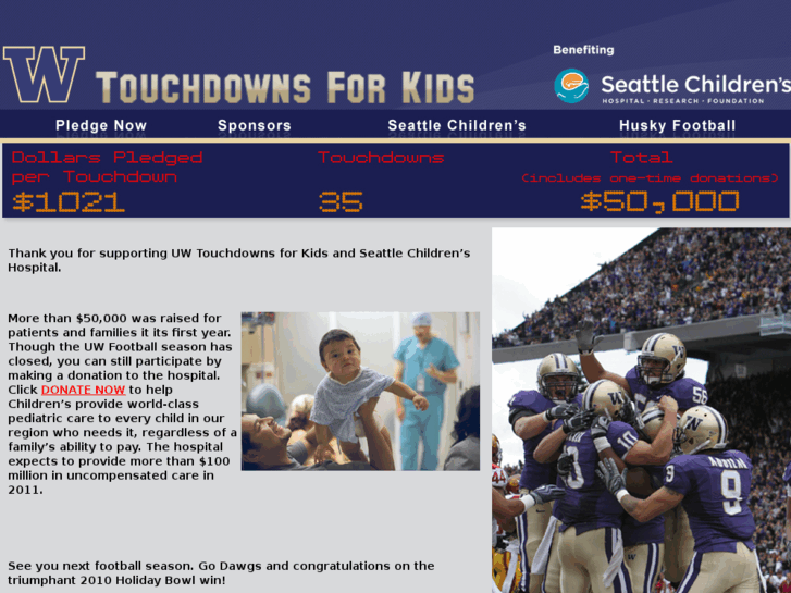 www.uwtouchdownsforkids.com