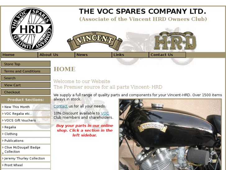 www.vincentspares.co.uk