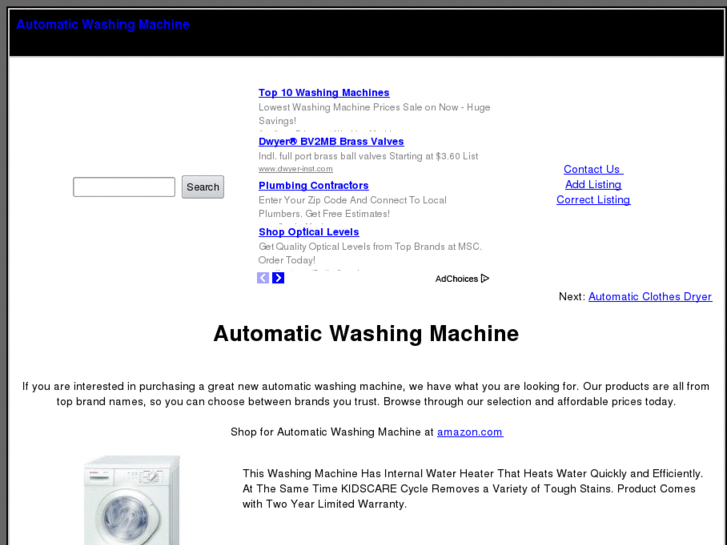 www.automaticwashingmachine.com