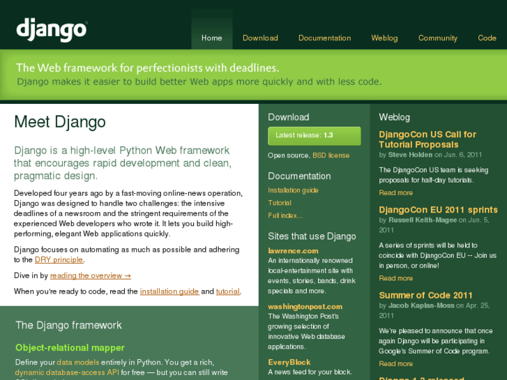 www.djangoproject.net