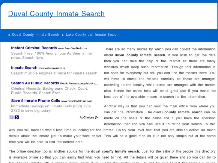 www.duvalcountyinmatesearch.com