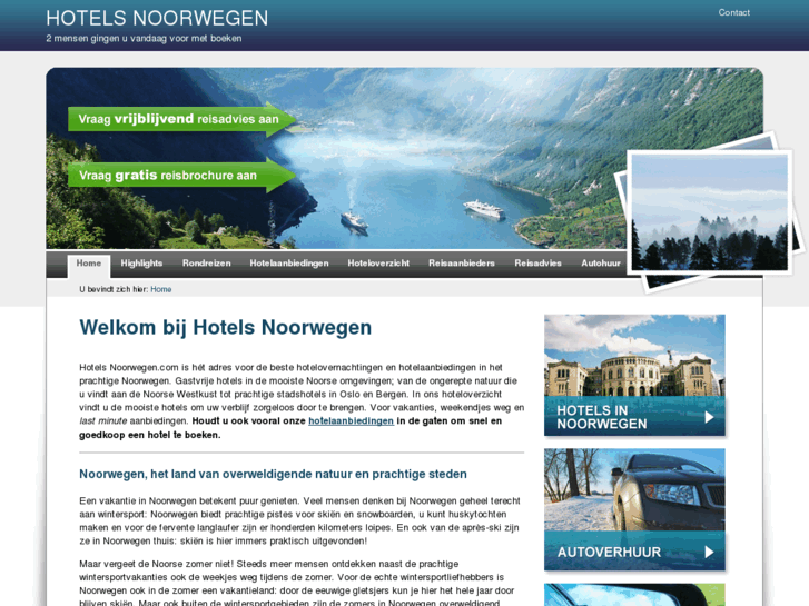 www.hotelsnoorwegen.com