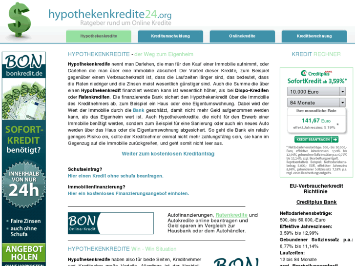 www.hypothekenkredite24.org