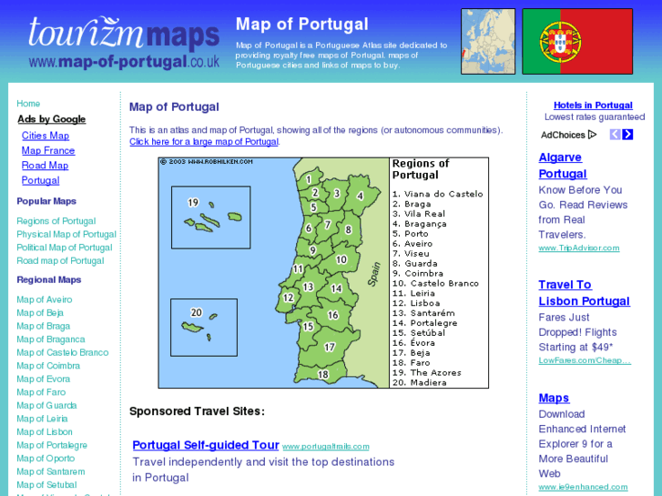 www.map-of-portugal.co.uk