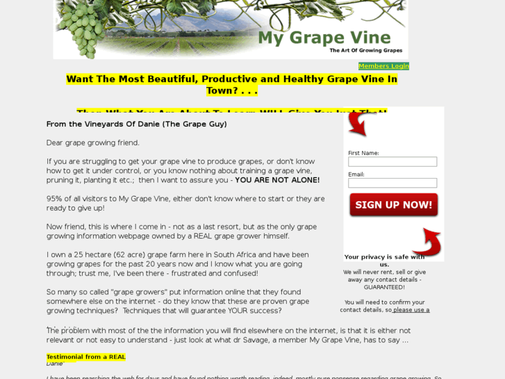 www.my-grape-vine.com