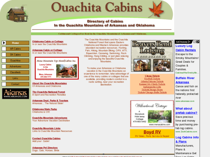 www.ouachitacabins.com