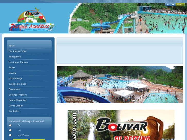 www.parqueacuaticobolivar.com