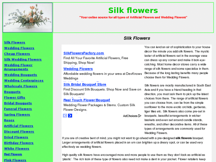 www.silk-flowers.ws