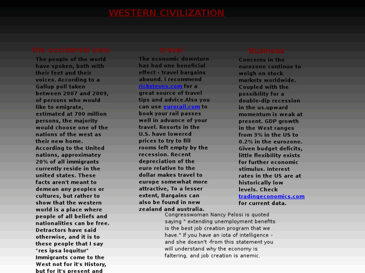 www.westerncivilization.com