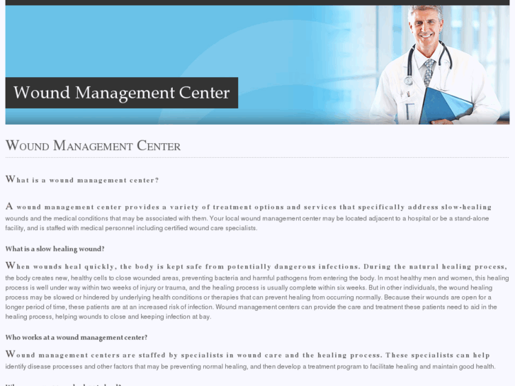 www.woundmanagementcenter.com