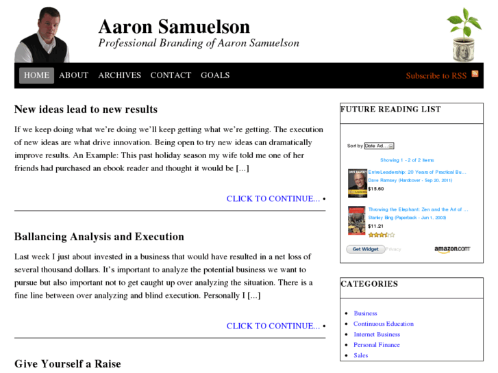 www.aaronsamuelson.com