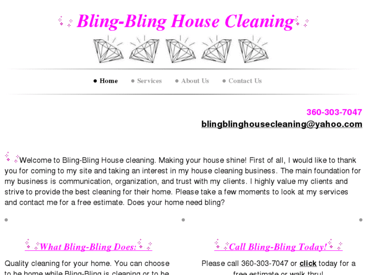 www.bling-blinghousecleaning.com