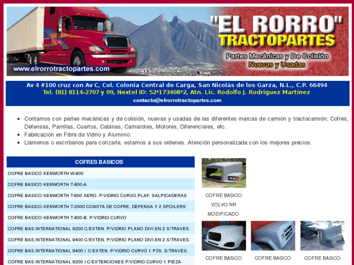 www.elrorrotractopartes.com