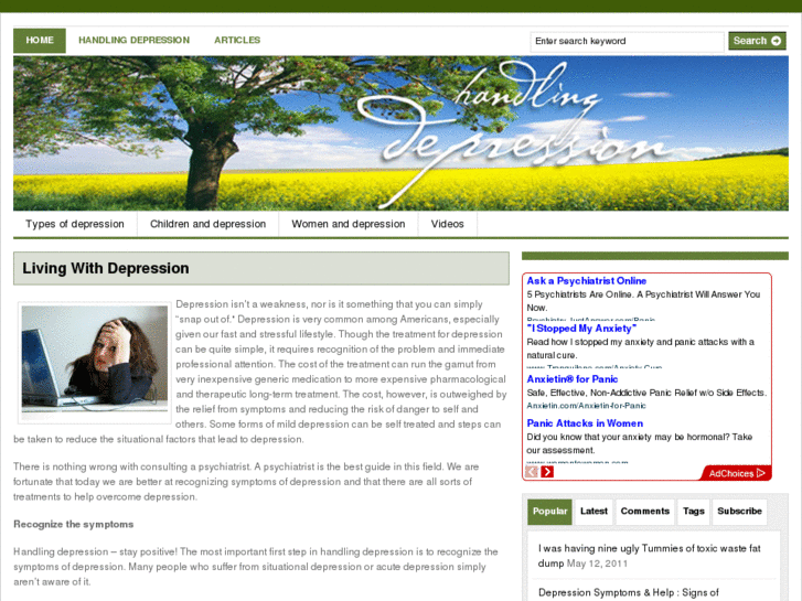 www.handlingdepression.com