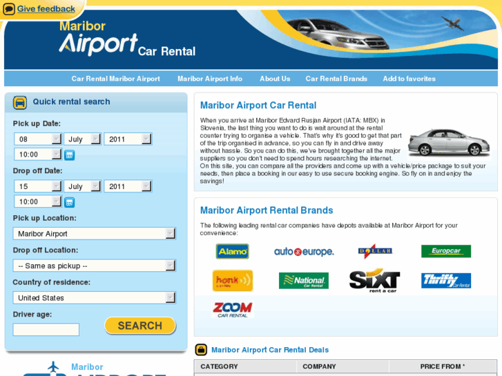 www.mariborairportcarrental.com