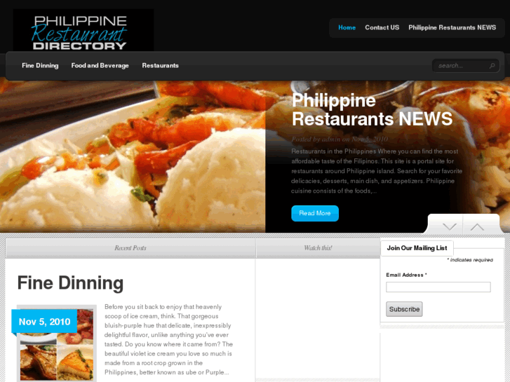 www.philippinerestaurantdirectory.com