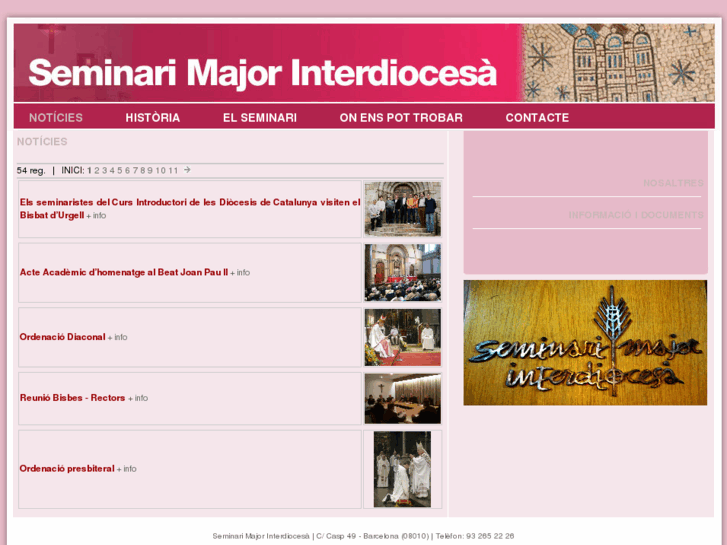 www.seminarimajorinterdiocesa.com