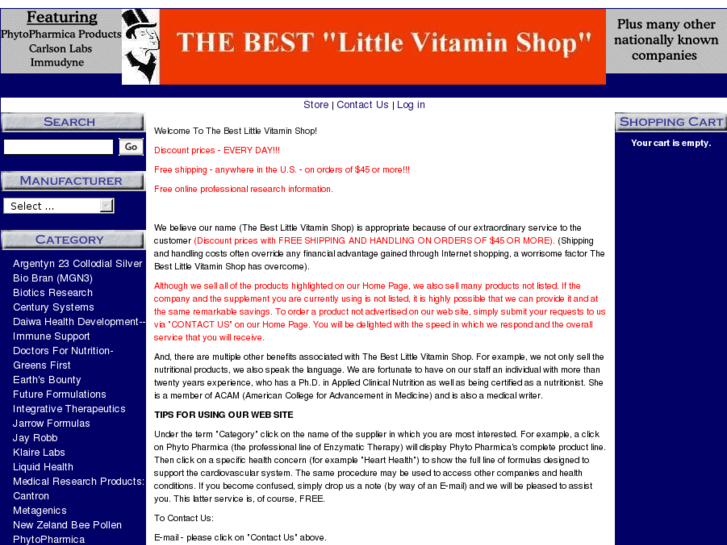 www.thebestlittlevitaminshop.com