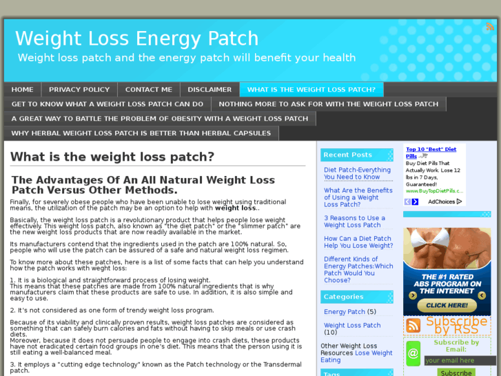 www.weightlossenergypatch.com