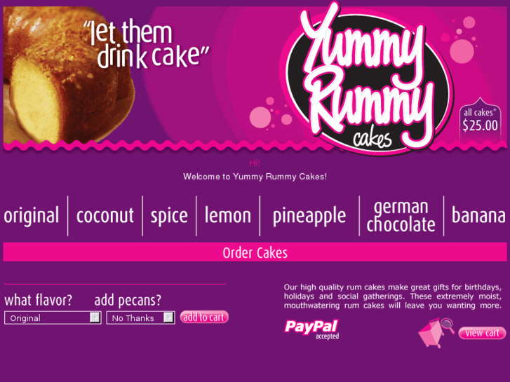 www.yummyrummycakes.com