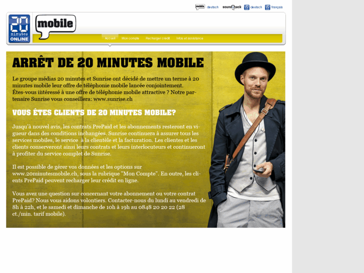 www.20minutesmobile.ch