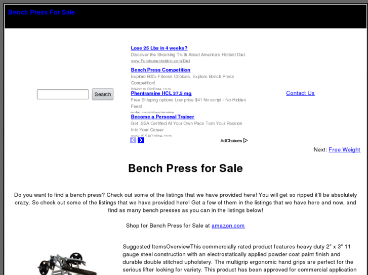 www.benchpressforsale.com