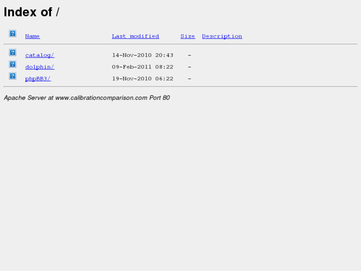 www.calibrationcomparison.com