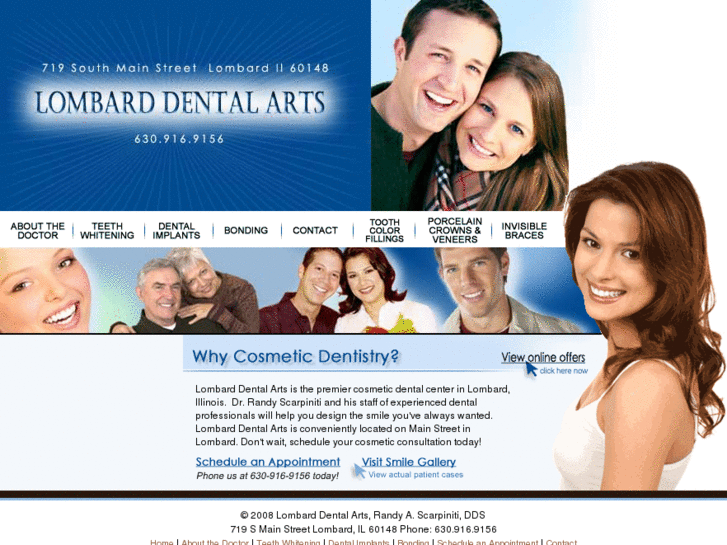 www.cosmeticdentistlombard.com