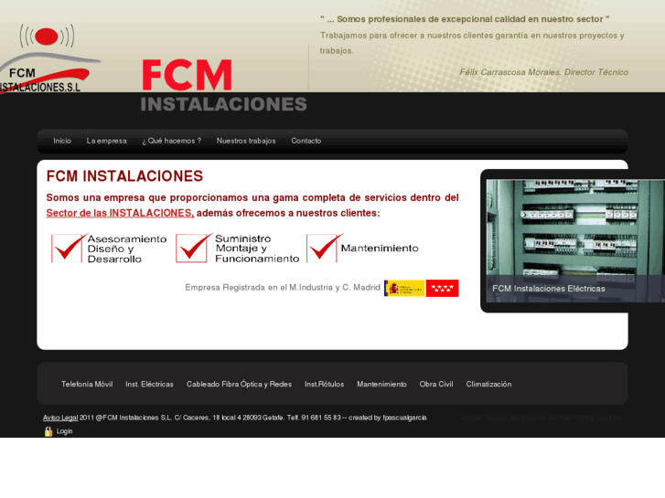 www.fcminstalaciones.es