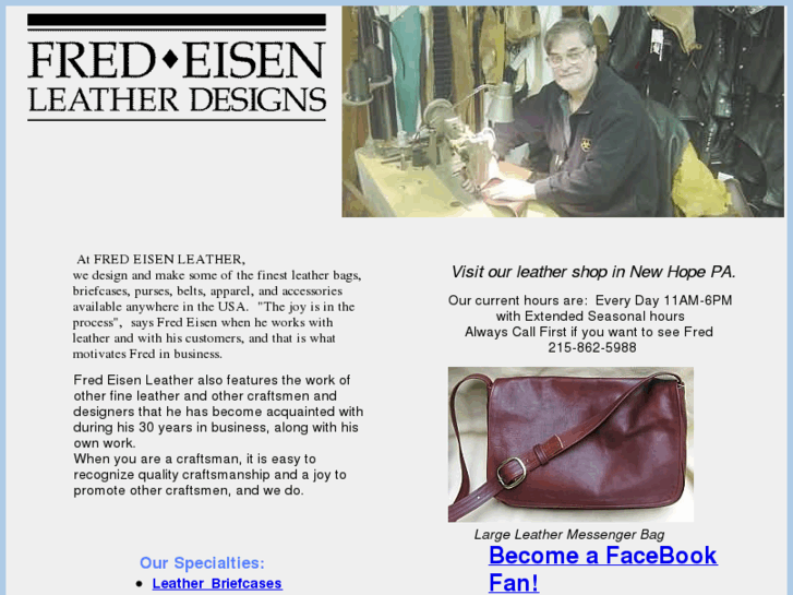 www.fredeisenleather.com