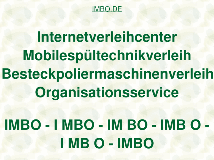 www.imbo.de