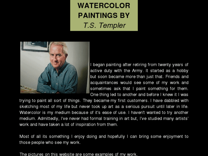 www.tstemplerwatercolors.com