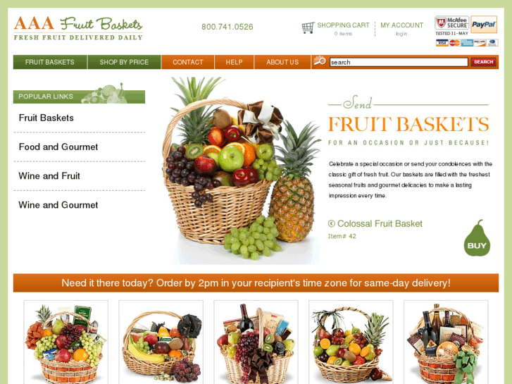 www.aaafruitbaskets.com